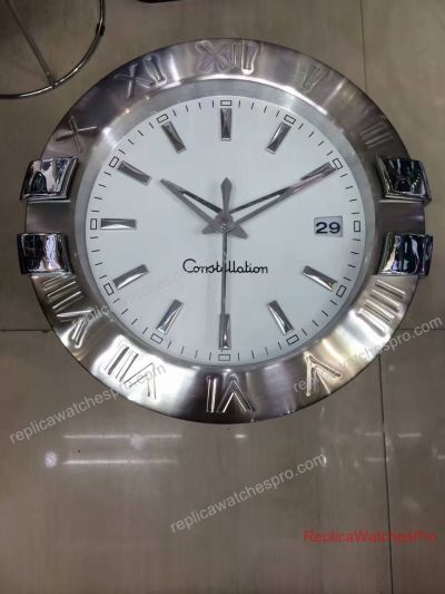 Replica Omega Constellation Wall Clock Price - Omega Constellation Dealers Clock